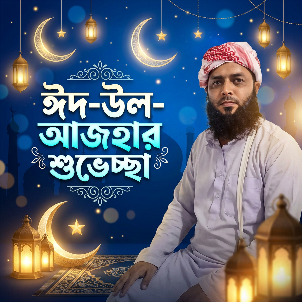 Premium Islamic Eid Greeting Poster